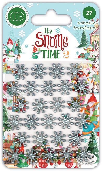 It's Snome Time 2 - Adhesive Snowflakes-1
