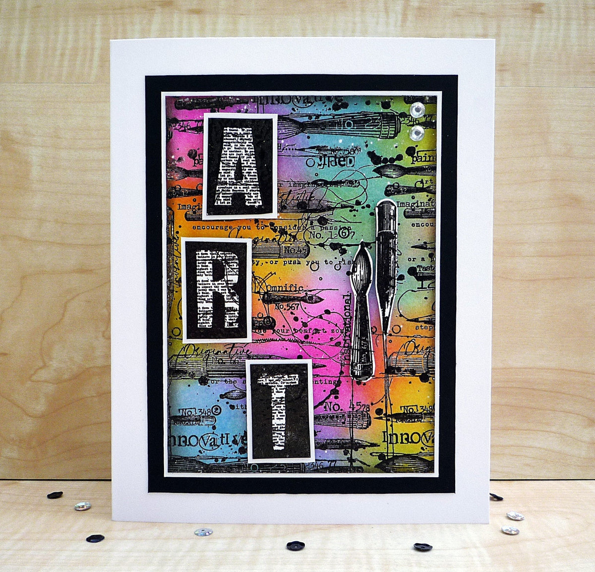 AALL and Create Stamp Set - 919 - Inking Gears-9