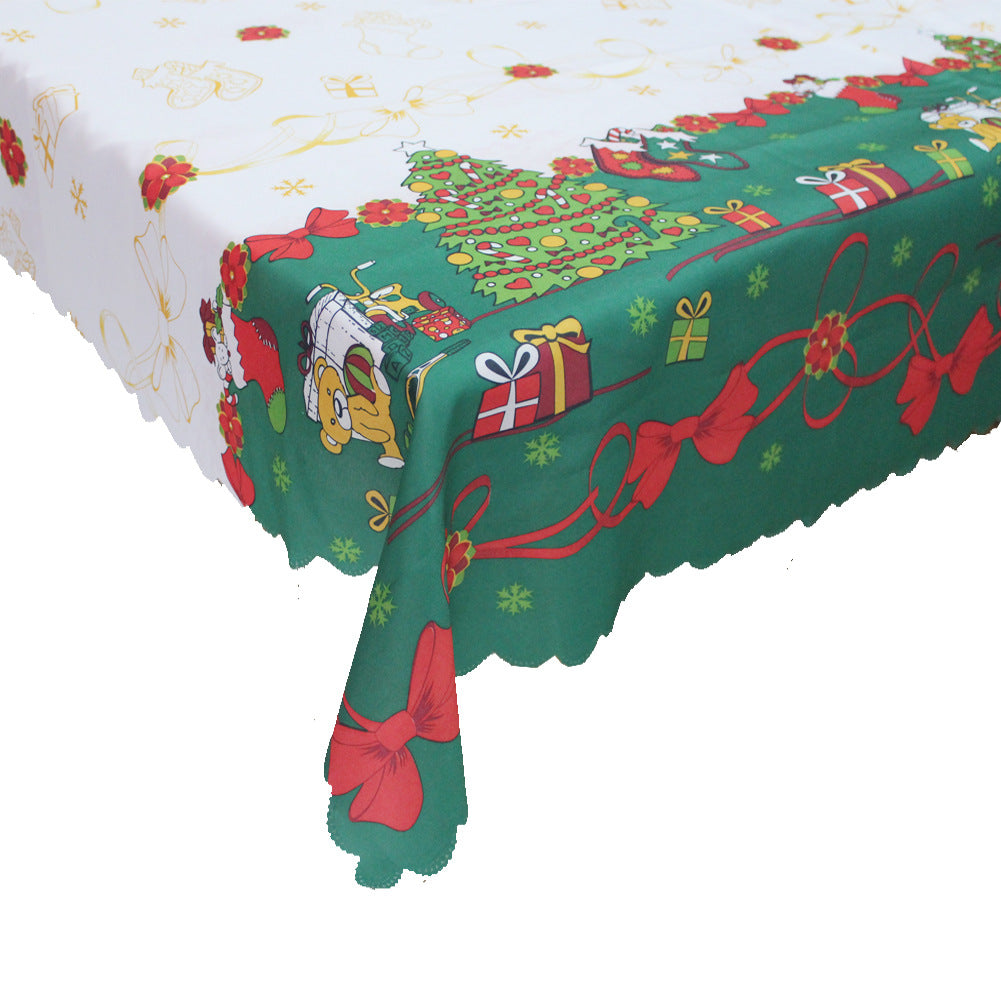 Creative European Tablecloth Christmas Decorations-10