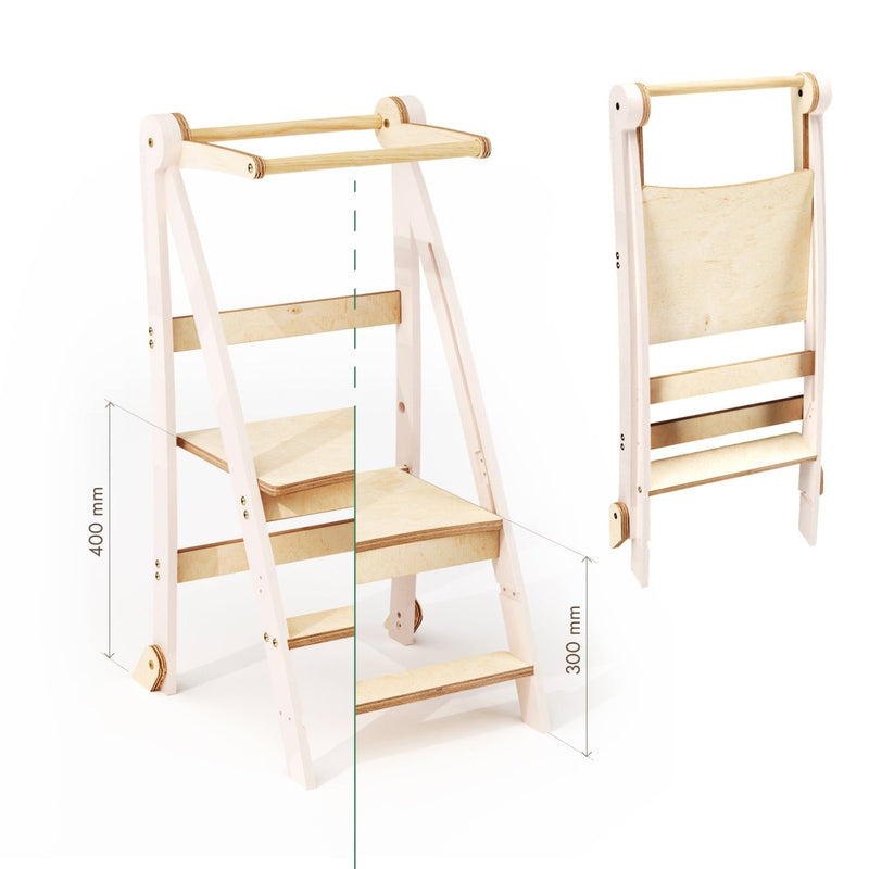 Adjustable toddler tower - Kids Step Stool-2