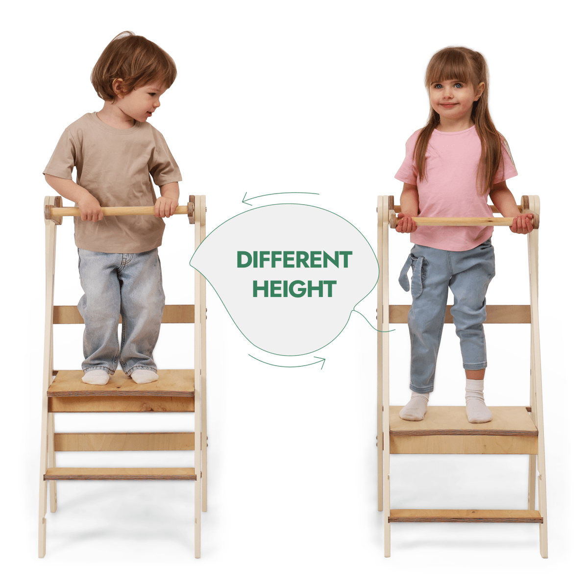 Adjustable toddler tower - Kids Step Stool-4