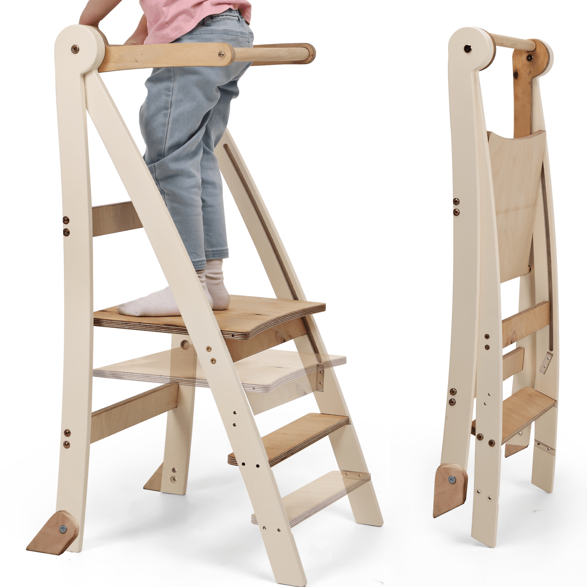 Adjustable toddler tower - Kids Step Stool-1
