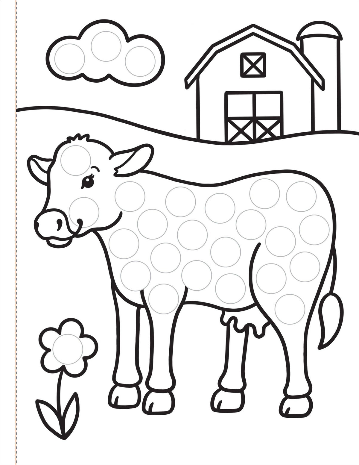 Peter Pauper Press - My First Dot Markers Coloring Book! Animals - Ages 3+-6