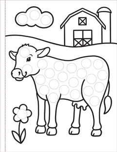 Peter Pauper Press - My First Dot Markers Coloring Book! Animals - Ages 3+-6