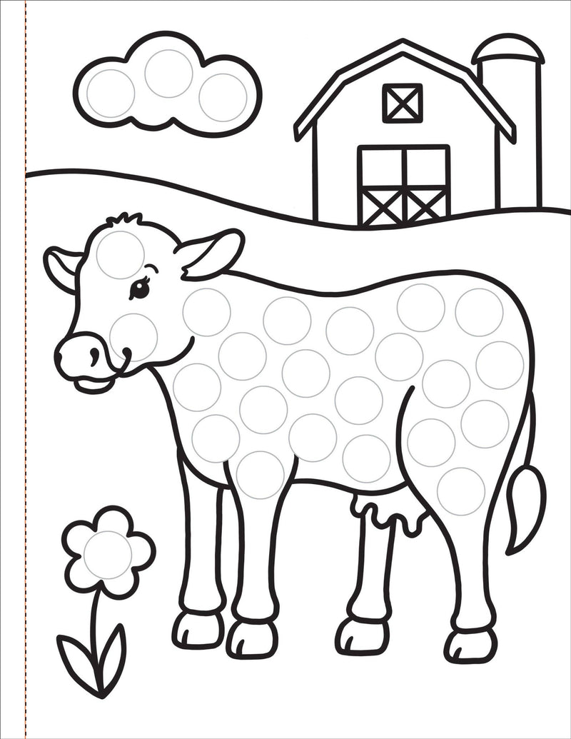 Peter Pauper Press - My First Dot Markers Coloring Book! Animals - Ages 3+-6