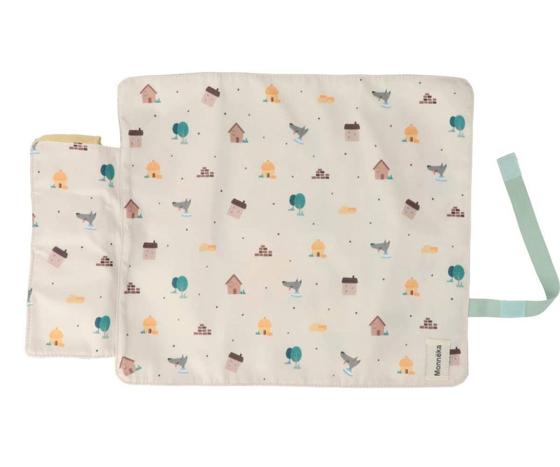 Tutete - Educational Tablecloth: The 3 Little Pigs Children's Game - Ages 1+-2