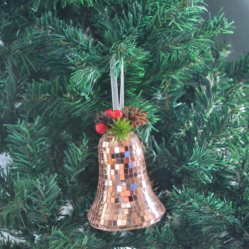 Fashionable Retro Christmas Bell Ornament-8