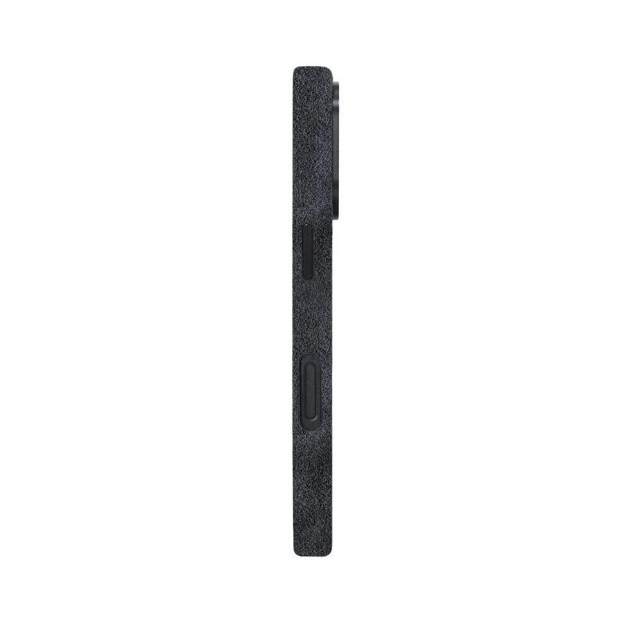 Coque Alcantara Grise pour iPhone 16-4