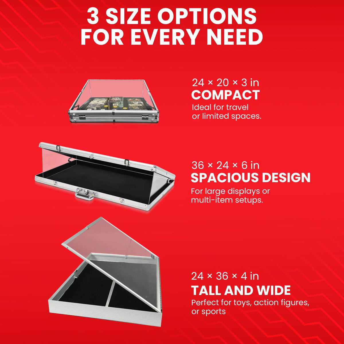 EVORETRO Acrylic Clear Top Display Vendor Trade Show showcase-2