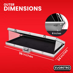 EVORETRO Acrylic Clear Top Display Vendor Trade Show showcase-10