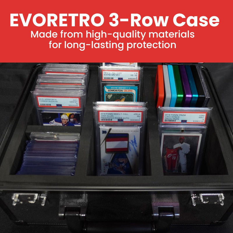 EVORETRO Graded Card Storage Box, TSA Lock-52
