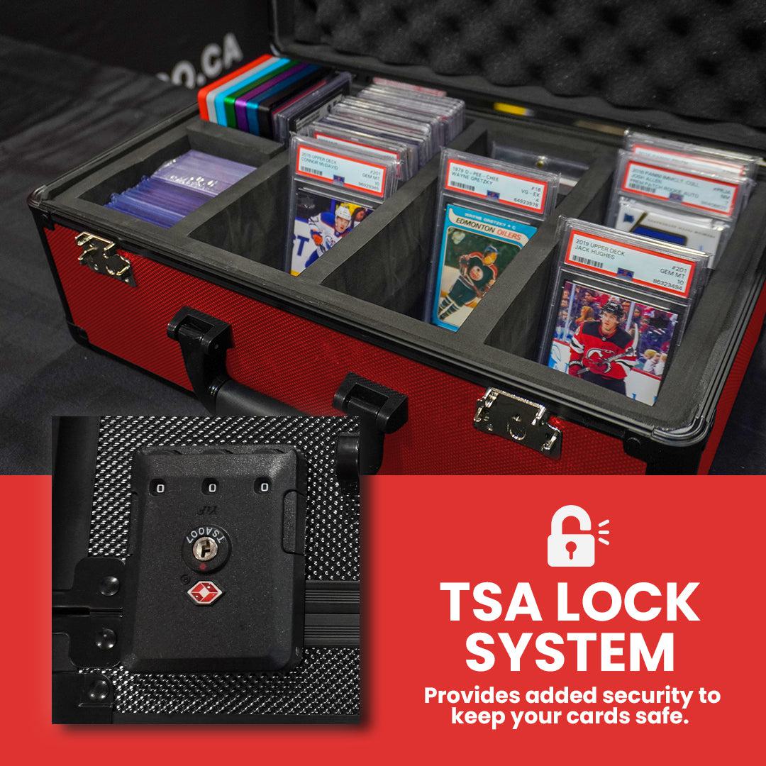 EVORETRO Graded Card Storage Box, TSA Lock-57