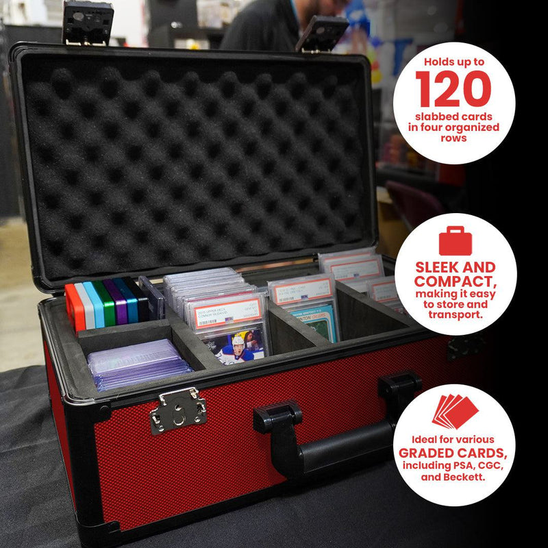 EVORETRO Graded Card Storage Box, TSA Lock-49