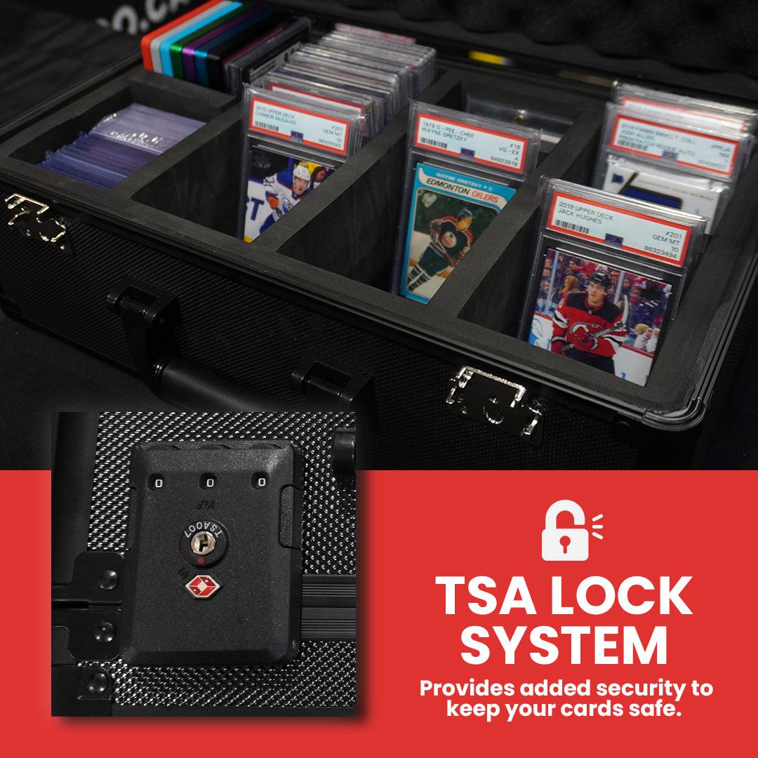 EVORETRO Graded Card Storage Box, TSA Lock-41