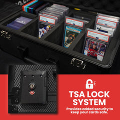 EVORETRO Graded Card Storage Box, TSA Lock-41