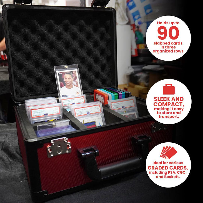EVORETRO Graded Card Storage Box, TSA Lock-31