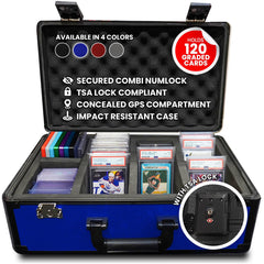 EVORETRO Graded Card Storage Box, TSA Lock-48