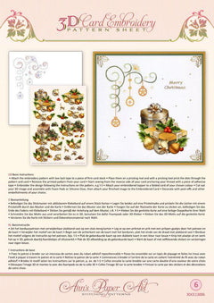 Ann Paper Embroidery Pattern - Christmas Gifts-1