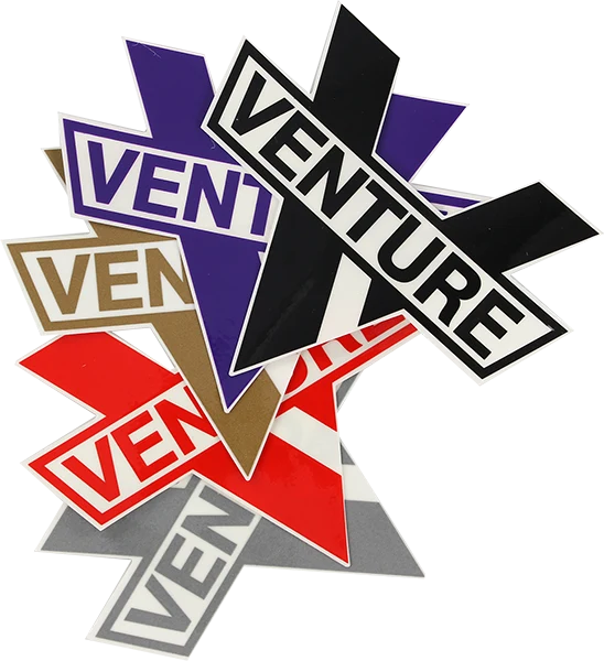 Venture 'Bar' Diecut Medium Sticker - Assorted-1
