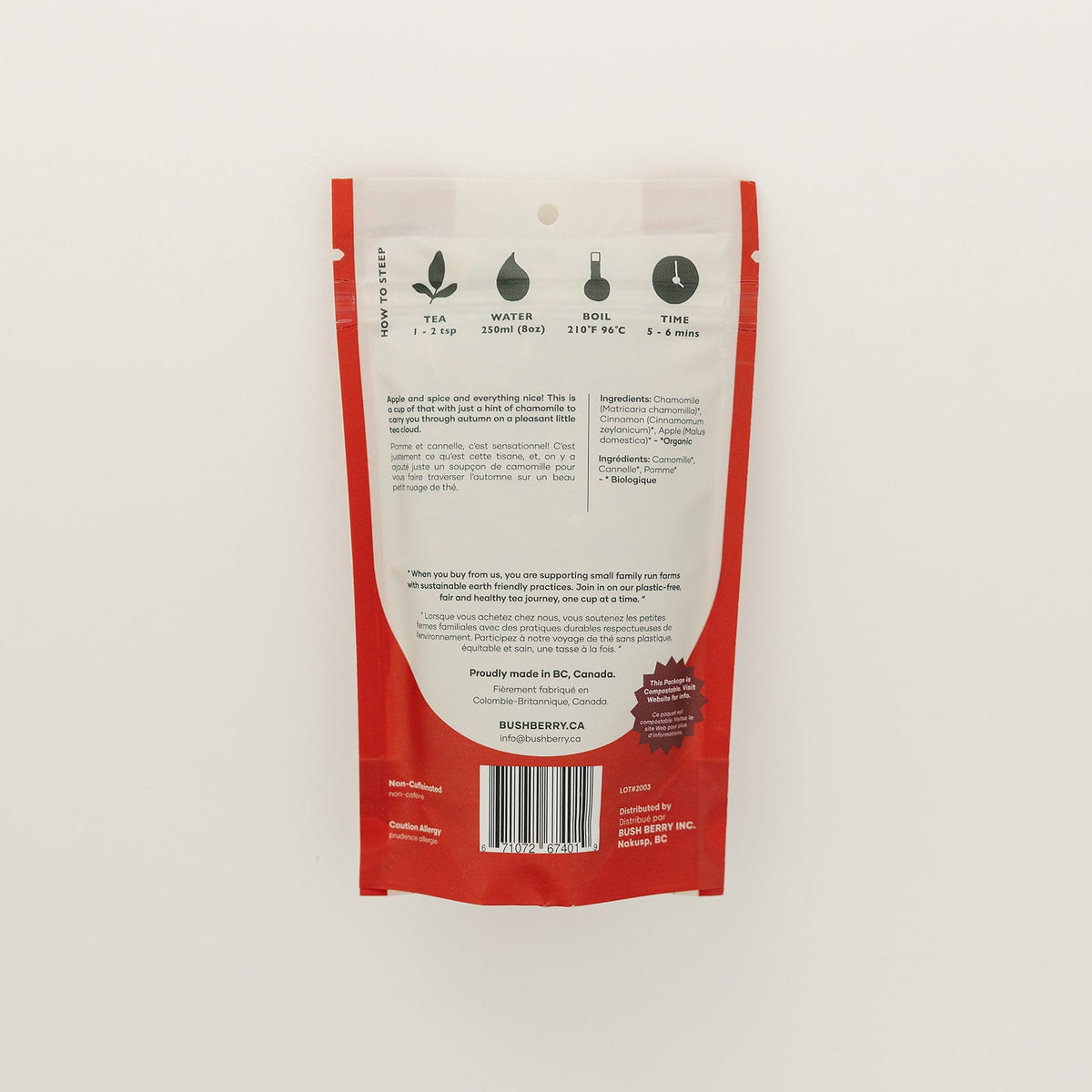 Organic Apple Cinnamon Tea-4