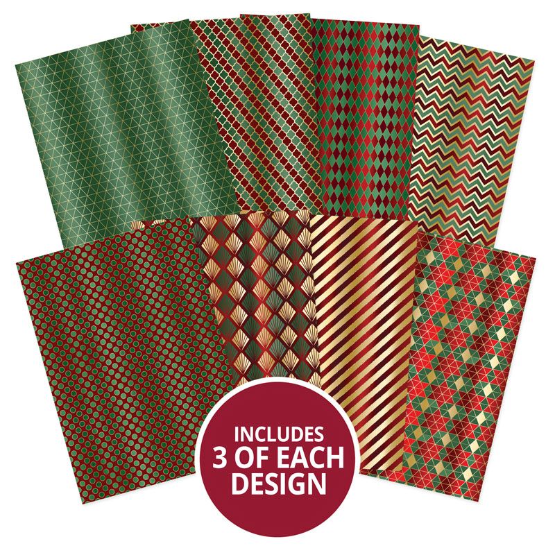 Adorable Scorable Pattern Packs - Festive Foils-1