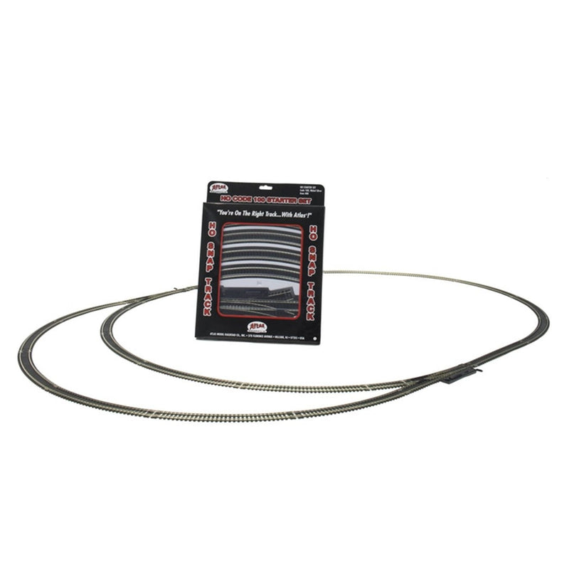 Atlas HO Code 100 Snap-Track Starter Set-1
