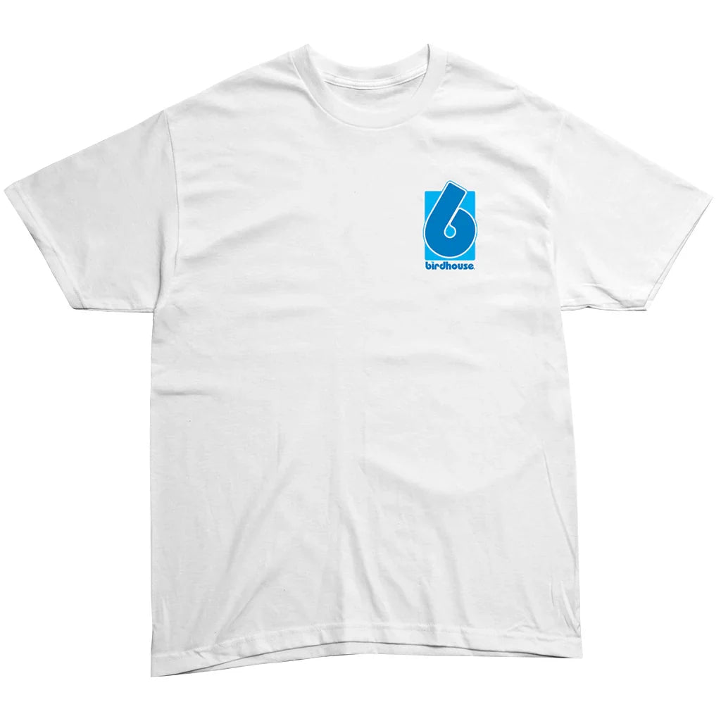 Birdhouse 'B Logo' Tee - White-1