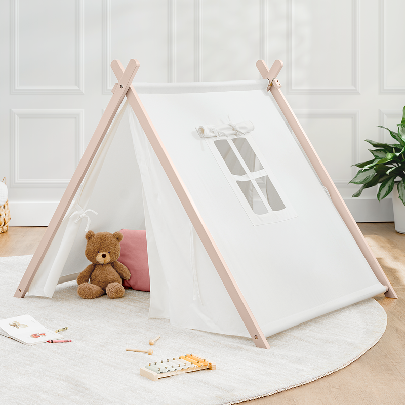 Comfy Cubs - Kids Play Tent - Natural Wood - Ages 1+-2