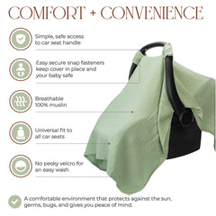Baby Car Seat Cover | Comfy Cubs-6