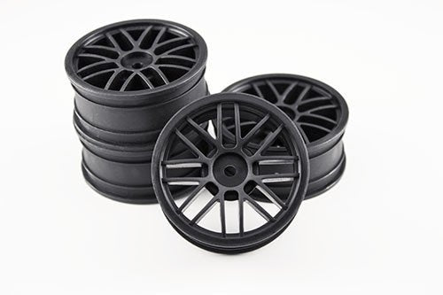 Gravity RC GRC129B GT Spoke Wheel (Black) (4)-1
