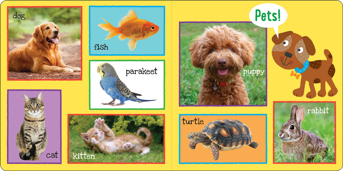 Peter Pauper Press - My First 101 WORDS Board Book - Ages 0+-4