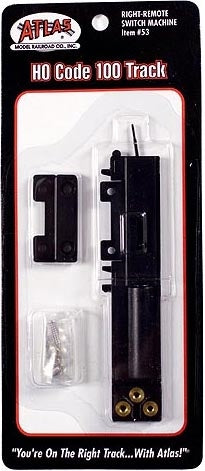 Atlas HO Code 100 Remote Control Switch Machine Right Hand-1