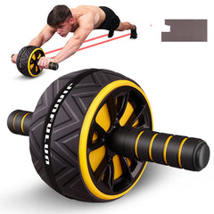 Ab Wheel Roller Set – Core Strength Abdominal Exercise Wheel with Knee Pad-1
