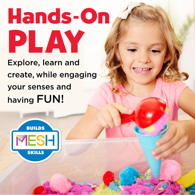 Faber-Castell / Creativity for Kids - Sensory Bin Ice Cream Shop Activity Bin - Ages 3+-7