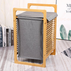 Simple Folding Japanese Nanzhu Fabric Shelf-7