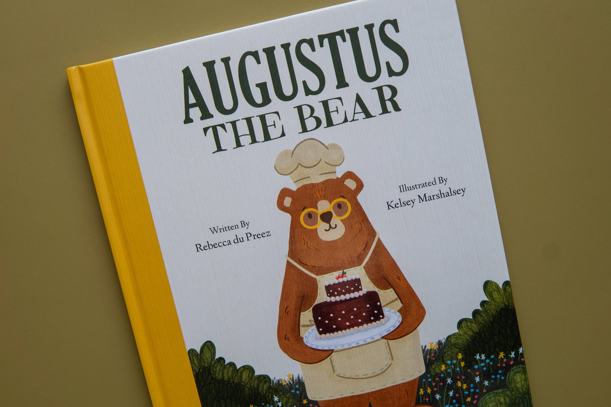 Brown Paper Fox - Augustus the Bear - Hardcover Picture Book - Canadian Publisher - Ages 3–8-6