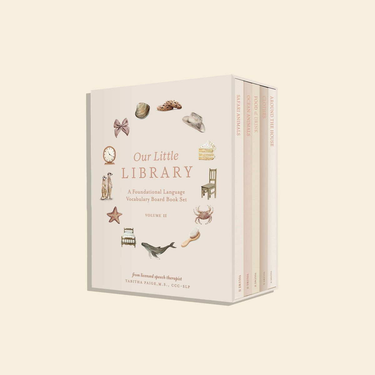 Paige Tate & Co. - Our Little Library Vol. 2 (5 Board Books) - Ages 0+-1