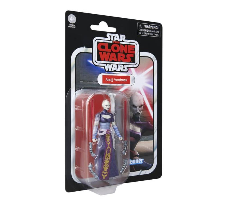 Star Wars: The Vintage Collection Asajj Ventress (The Clone Wars) Action Figure-10
