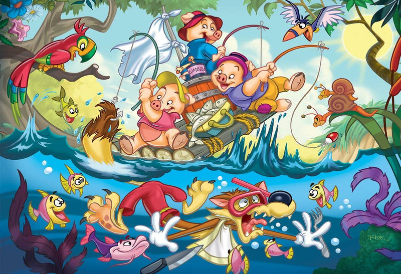 Eurographics The Three Little Pigs 35-Piece Puzzle - Ages 3+-2