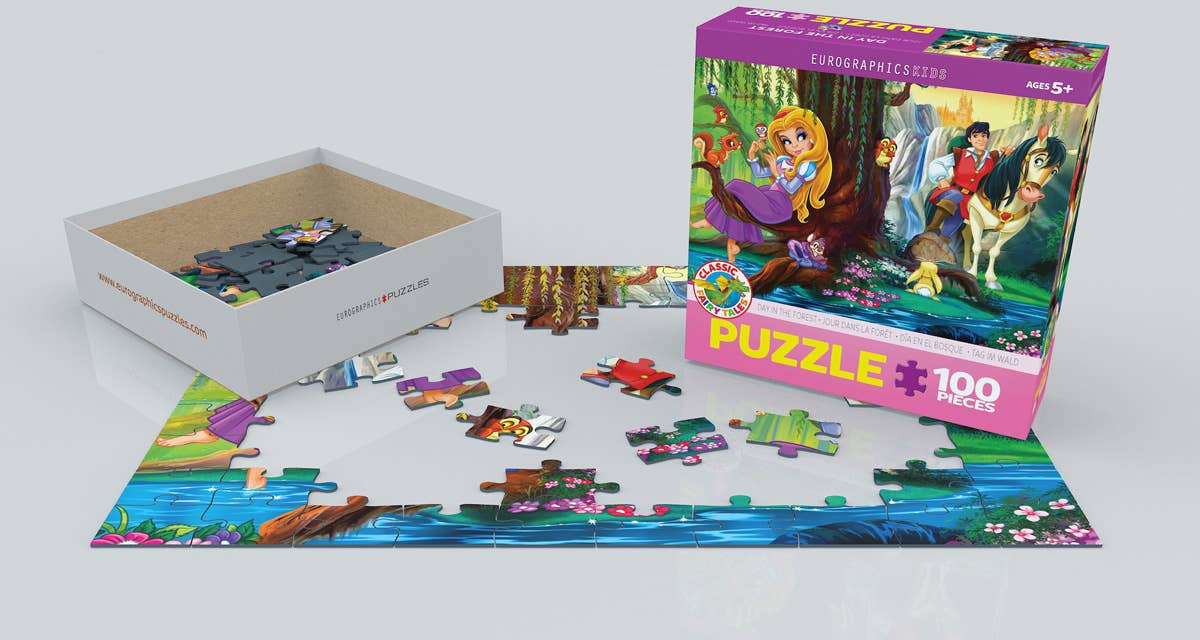 Eurographics Day in the Forest 100-Piece Puzzle - Ages 5+-3