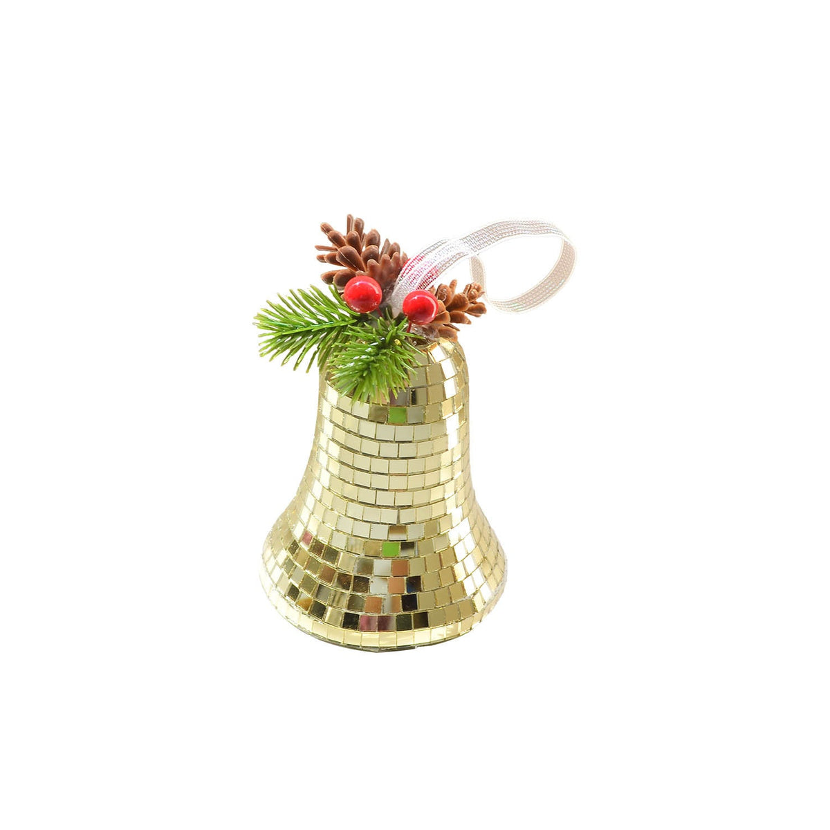 Fashionable Retro Christmas Bell Ornament-5