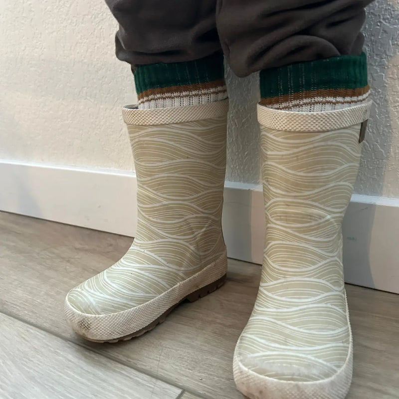 Moisture-Wicking 95% Merino Wool Boot Socks-2