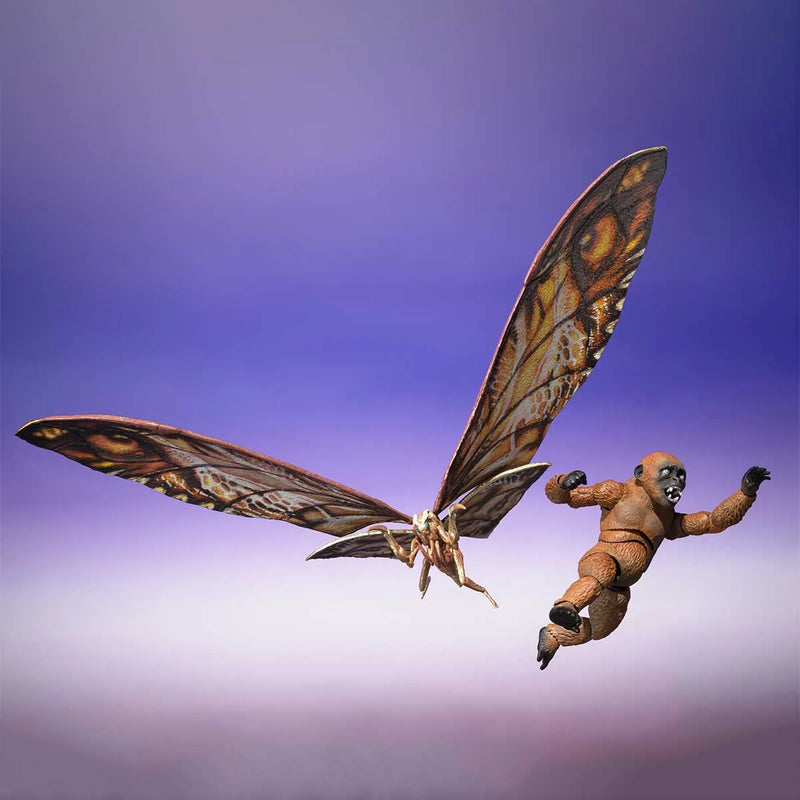Godzilla x Kong: The New Empire S.H.MonsterArts - Suko & Mothra-1