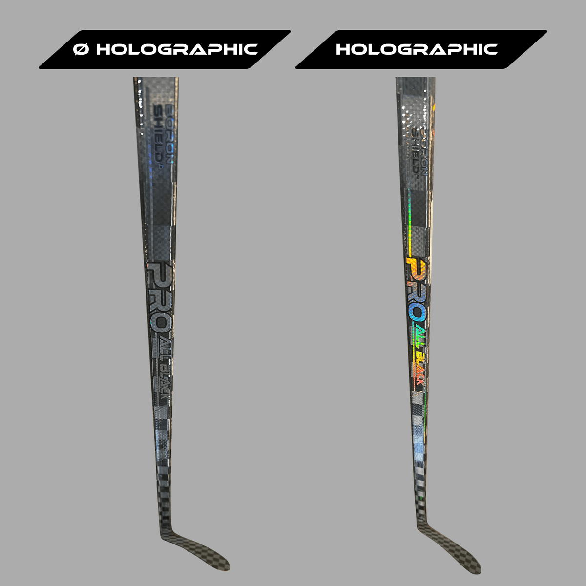 Bâton de hockey Pro All Black V2 – Senior