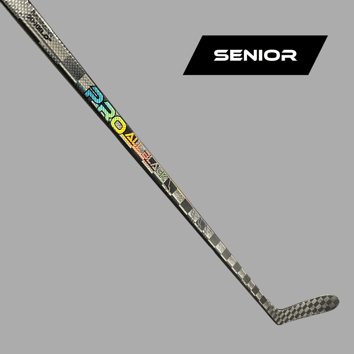 Bâton de hockey Pro All Black V2 – Senior-1