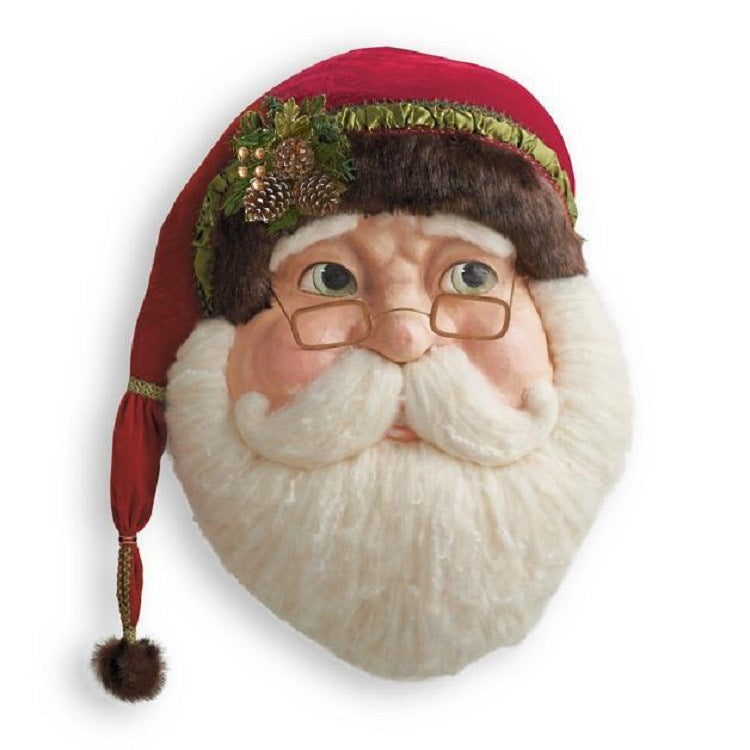Wooden Santa's House Number Wall Decoration-1