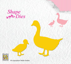 Nellie's Choice - Shape Die Geese-1