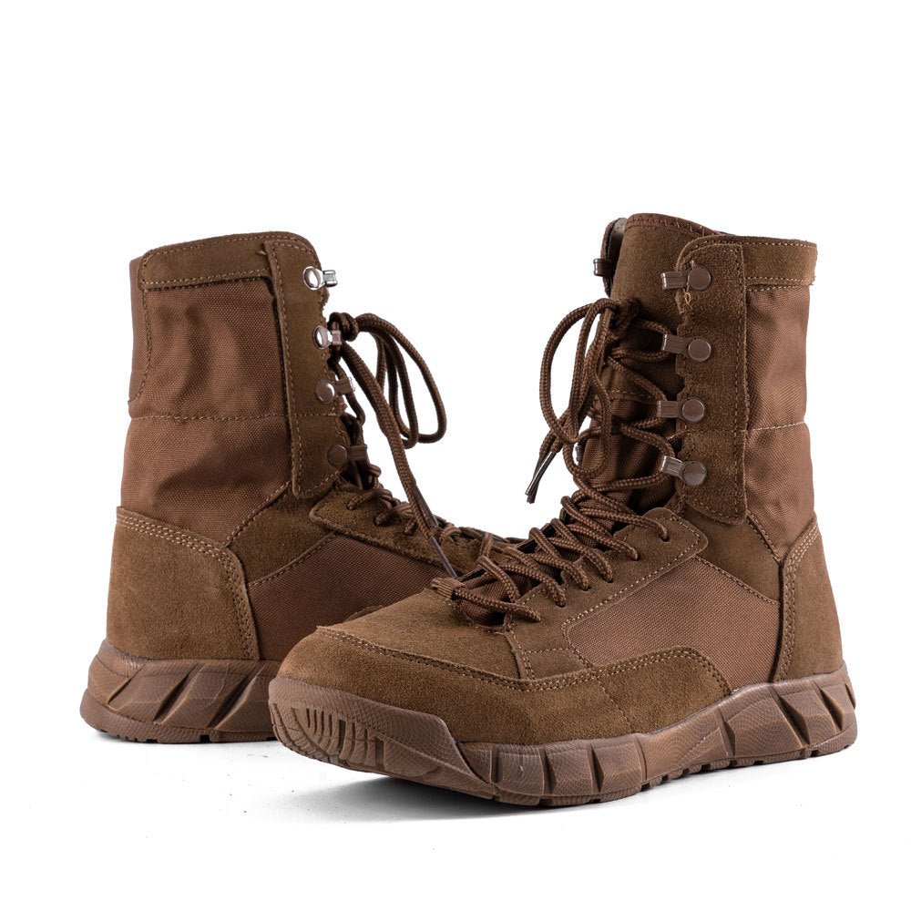 Men’s Outdoor Tactical Combat Boots – Waterproof Hiking & Work Boots with Ankle Support-2