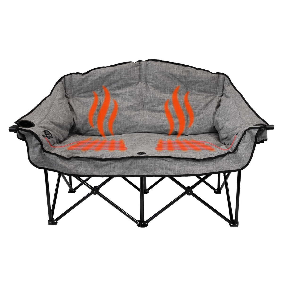 Kuma Bear Buddy Heated Double Chair-Bluetooth™-3