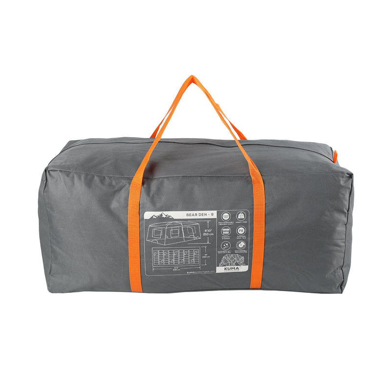 Kuma Outdoor Gear Bear Den 9 Cabin Tent-8